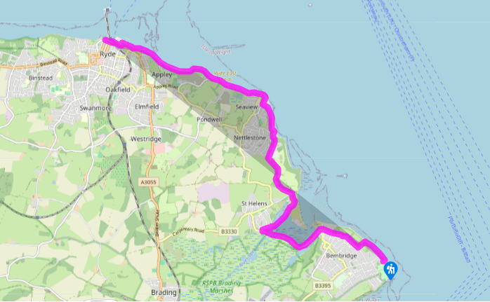 Isle of Wight Coastal Path: Bembridge to Ryde